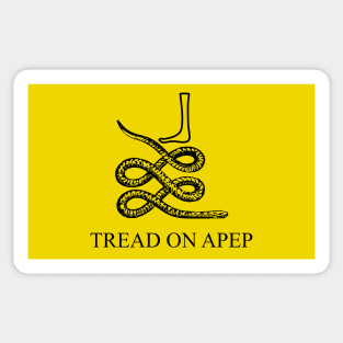 Tread on Apep Sticker